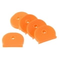 thumbnail image 1 of Unique Bargains Key Cap Cover Semicircle Key Identifier Tags for Identifying Keys Coding, Orange 20 Pack, 1 of 6
