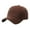 Coffee, variant on Baseball Cap Women Couple's Fashion Hole Casual Cap Washed Old Hat Sun Protective Soft Top Smooth Plate Baseball Cap Softball