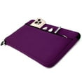 thumbnail image 3 of 13 inch Laptop Sleeve Case - Protective Sleeve Bag for 13" Notebook Computer, Water-Resistant Portable Slim Case (Purple), 3 of 5