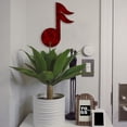 thumbnail image 2 of 7055 796762868537 Symbole Musical Art Mural en Métal - 16e Note, 2 of 2