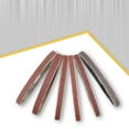 thumbnail image 3 of 10 PCS / Set 520 * 20 mm Cinturones de lijado 60-800 Grits de arenaje de lija Bandas abrasivas for la lijadora de cinturón herramienta abrasiva de madera pulido de metal suave, 3 of 6