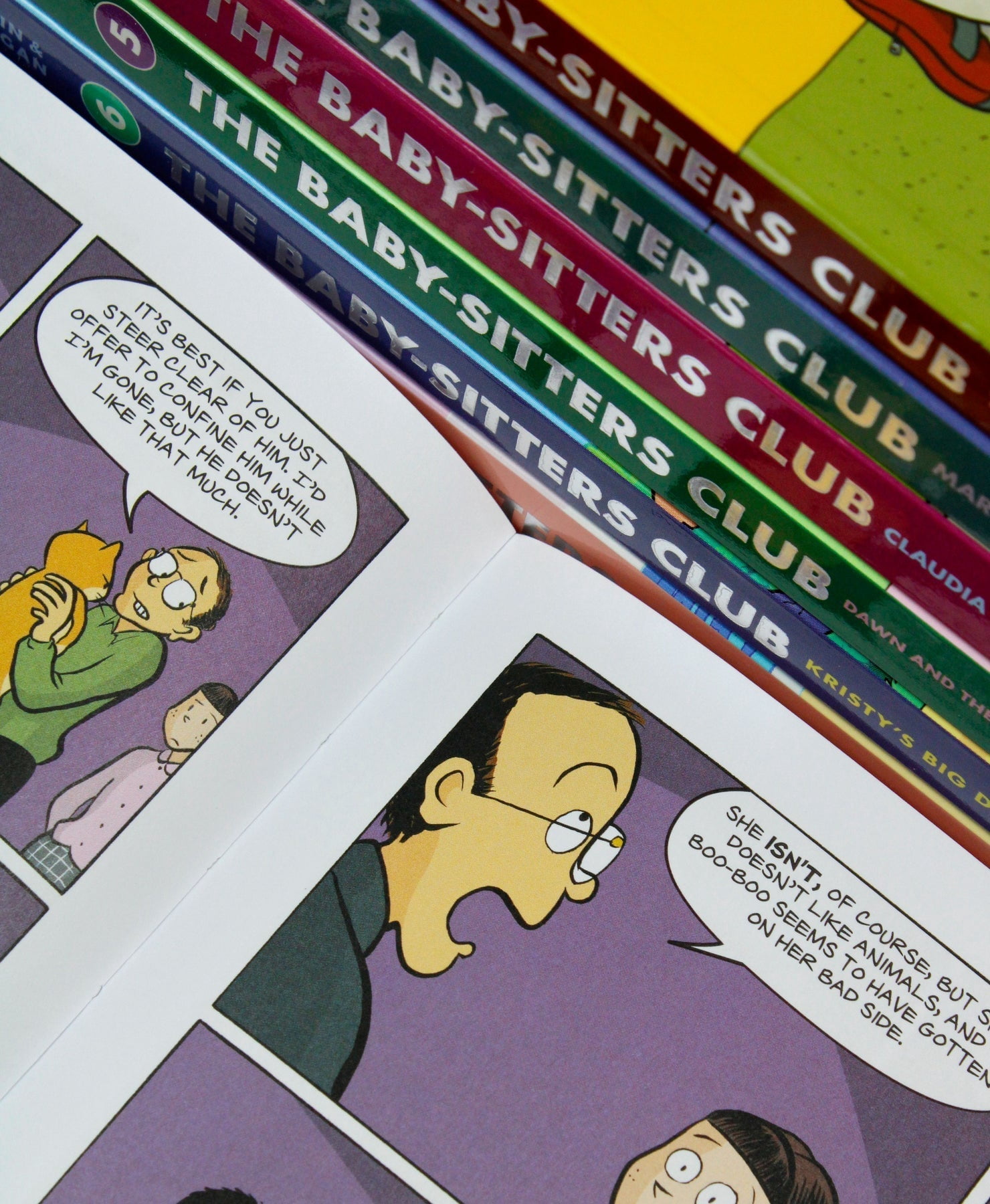The Baby-Sitters Club #1-7 Graphic Novel Box Set (Hardcover