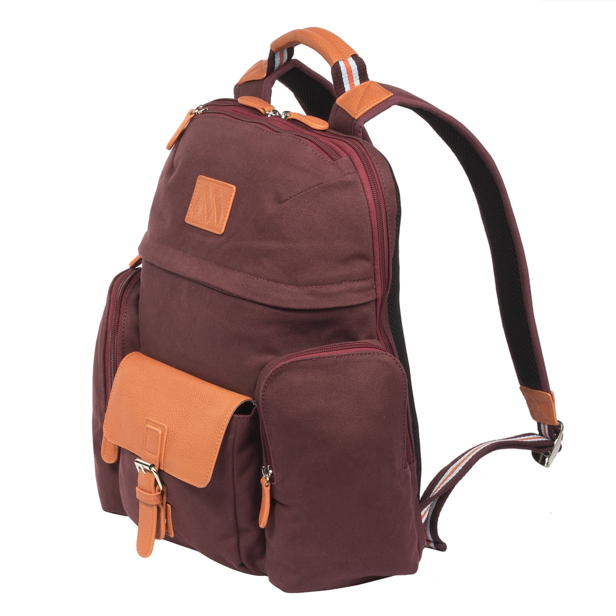 Casual Backpack- Burgundy