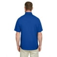 thumbnail image 2 of Harriton Chemise à Manches Courtes Colorblock pour Hommes M586T, 2 of 3