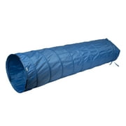 Pacific Play Tents Institutional 9' Tunnel Polyester Crawl Tube, Blue