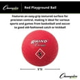 thumbnail image 5 of Champion Sports 5" Playground Ball, Red, 5 of 5