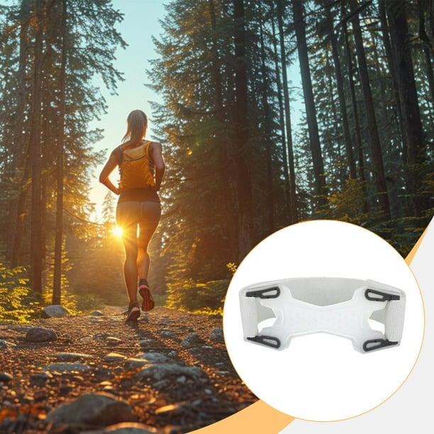 Correa Rotuliana Banda Estabilizadora Rodilla Ajustable Soporte Rodilla Deportiva Material Transpirable Funciona para Correr Baloncesto Fitness