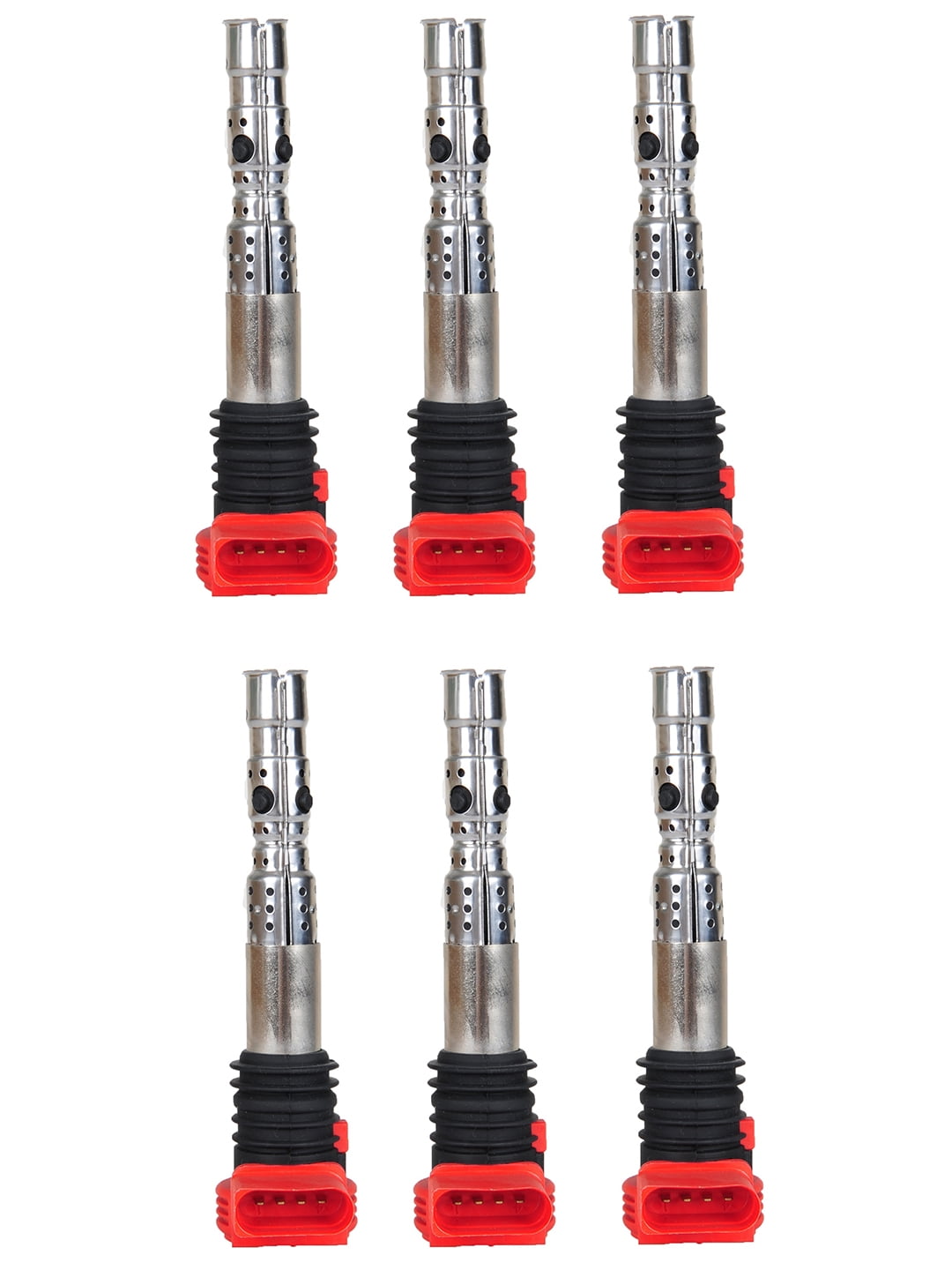 Set of 6 Ignition Coils Compatible with 20022006 AUDI A4 A6 Quattro