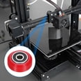 thumbnail image 5 of 8 Pcs Roue d'Imprimante 3D avec Roulement Linéaire 625RS, Roue à Poulie en Plastique pour Imprimante 22D, Rouge, 5 of 5