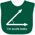 thumbnail image 3 of Inktastic I'm Acute Baby Boys or Girls Baby Bib, 3 of 4