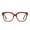 Amber Tortoise, variant on Compliments by DIFF Eyewear Ava Blue Light Reading Glasses Amber Tortoise +2.0