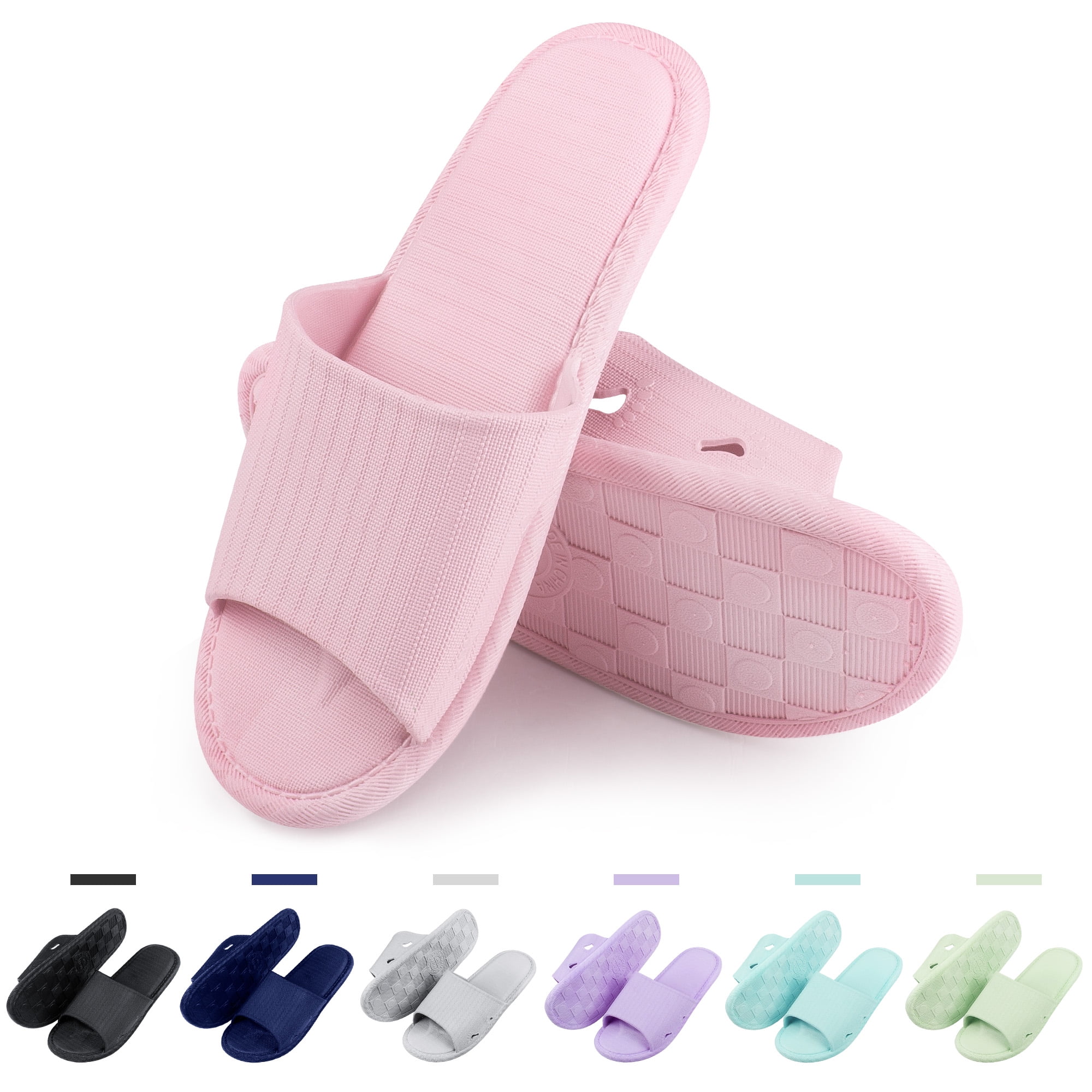 womens pink slippers