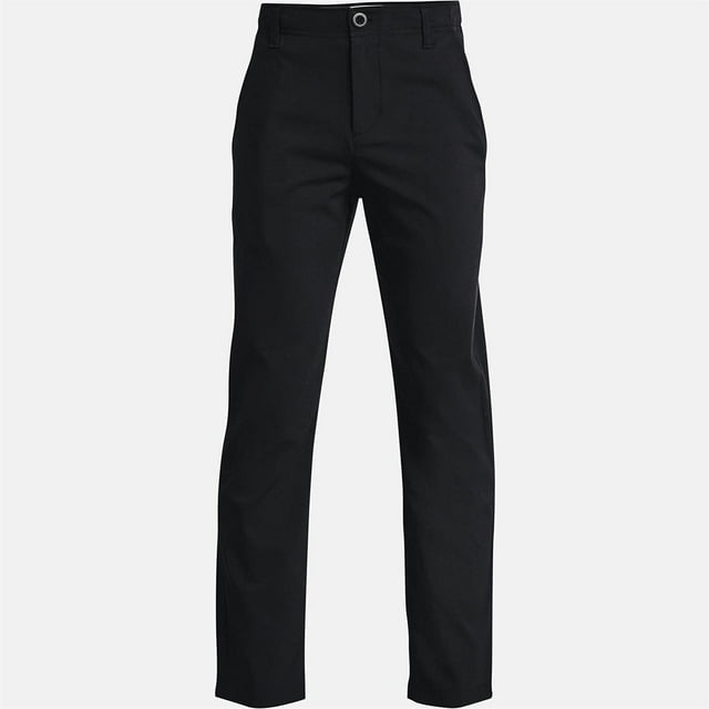 Pantalones Under Armour Showdown para niños negro/gris halo talla M