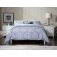 thumbnail image 3 of Orlando King Solid Wood Foundation Bed in White, 3 of 6
