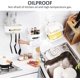 thumbnail image 3 of Suction Cup Shower Storage Basket + Double Layer Soap Dish, No Drilling Removable Shower Accessories, Kitchen, Bathroom, Bedroom, Bathroom Suction Cup, 3 of 5