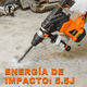 thumbnail image 4 of Rotomartillo electroneumático 32 G 110V-127V, Negro y Naranja, 4 of 5