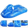 thumbnail image 2 of TEHAUX Winter Snow Sled Inflatable Snow Tube Heavy Duty for Skiing Tool 1Pack, 2 of 7