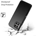 thumbnail image 5 of HR Wireless Shockproof Plastic Back Cover Cell Phone Case for REVVL 7 PRO 5G, Black, 5 of 6