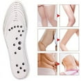 thumbnail image 2 of Slimming Insoles Foot Massager, Magnetic Therapy Weight Loss for Feet Washable and Cuttable Fits Men and Women 1 Pair of (White), 2 of 6