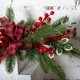 thumbnail image 5 of Guirnalda Decorativa Navideña Xihbxyly con Plantas Verdes Simuladas para Colgar En la Pared, 5 of 7