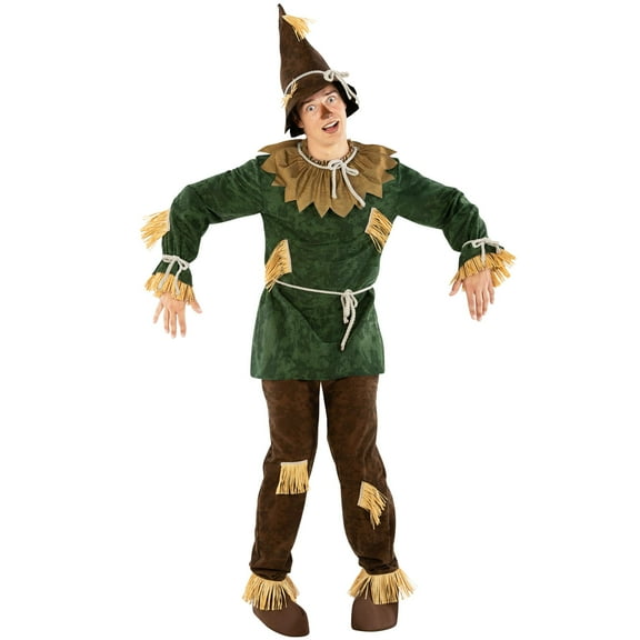 Morph Friendly Scarecrow Costume Men Halloween Costume For Men Green XX-Large
