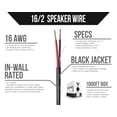 thumbnail image 2 of Cable de altavoz Voltive 16 AWG/calibre 2, conductor de 1000 pies, 2 of 6