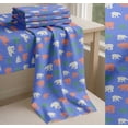 thumbnail image 6 of Soimoi Blue Cotton Voile Fabric Colorful Polar Bear Animal Print Fabric by the Yard 42 Inch Wide, 6 of 7