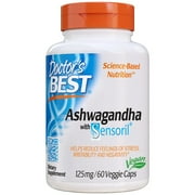 Doctor's Best Ashwagandha with Sensoril 125 mg Veggie Capsules