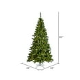 thumbnail image 2 of Vickerman 7.5' x 48" Malvern Mix EZ Artificial Christmas Tree, Warm White Dura-Lit® LED lights, 2 of 3
