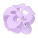 thumbnail image 3 of Pinza para el pelo hueca mate con forma de flor, simple, elegante, elegante, accesorios para el cabello para mujeres y niñas, color morado, 3 of 14