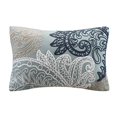 thumbnail image 2 of INK+IVY Kiran Embroidered Cotton Lumbar Throw Pillow, 2 of 2