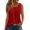 Red, variant on CIENVNSTG Summer Tank Tops for Women Square Neck Pleated Sleeveless Top Loose Fit T-Shirts Blouses Flowy Boho Beach Blouse Black L