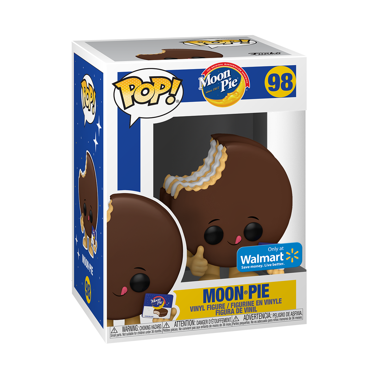 Funko Pop! Vinyl Figure Foodies: Moon Pie - Moon Pie - Walmart Exclusive - image 2 of 6