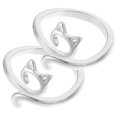 thumbnail image 2 of 2Pcs Alloy Knitting Rings Multi-function Crochet Rings DIY Knitting Tools Braided Knitting Rings, 2 of 6