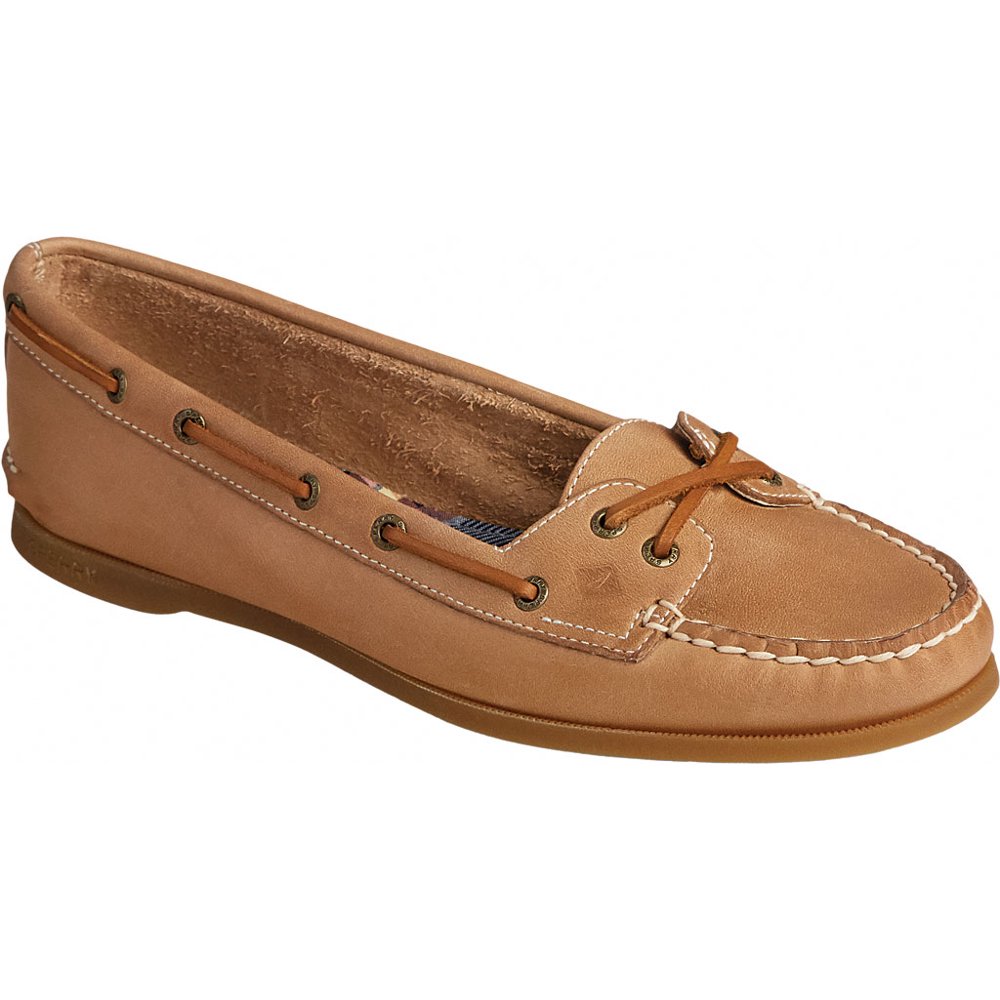 sperry women's sailor boat leather sneaker
