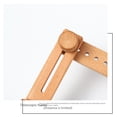 thumbnail image 2 of Premium Jujube Wood Desktop Embedded Embroidery Frame with 20cm Hoop - D Half-Handed Automatic Craft Tool for Intricate Designs, Portable & Sturdy for Beginners to Experts, Decorative Artwork Display, 2 of 5