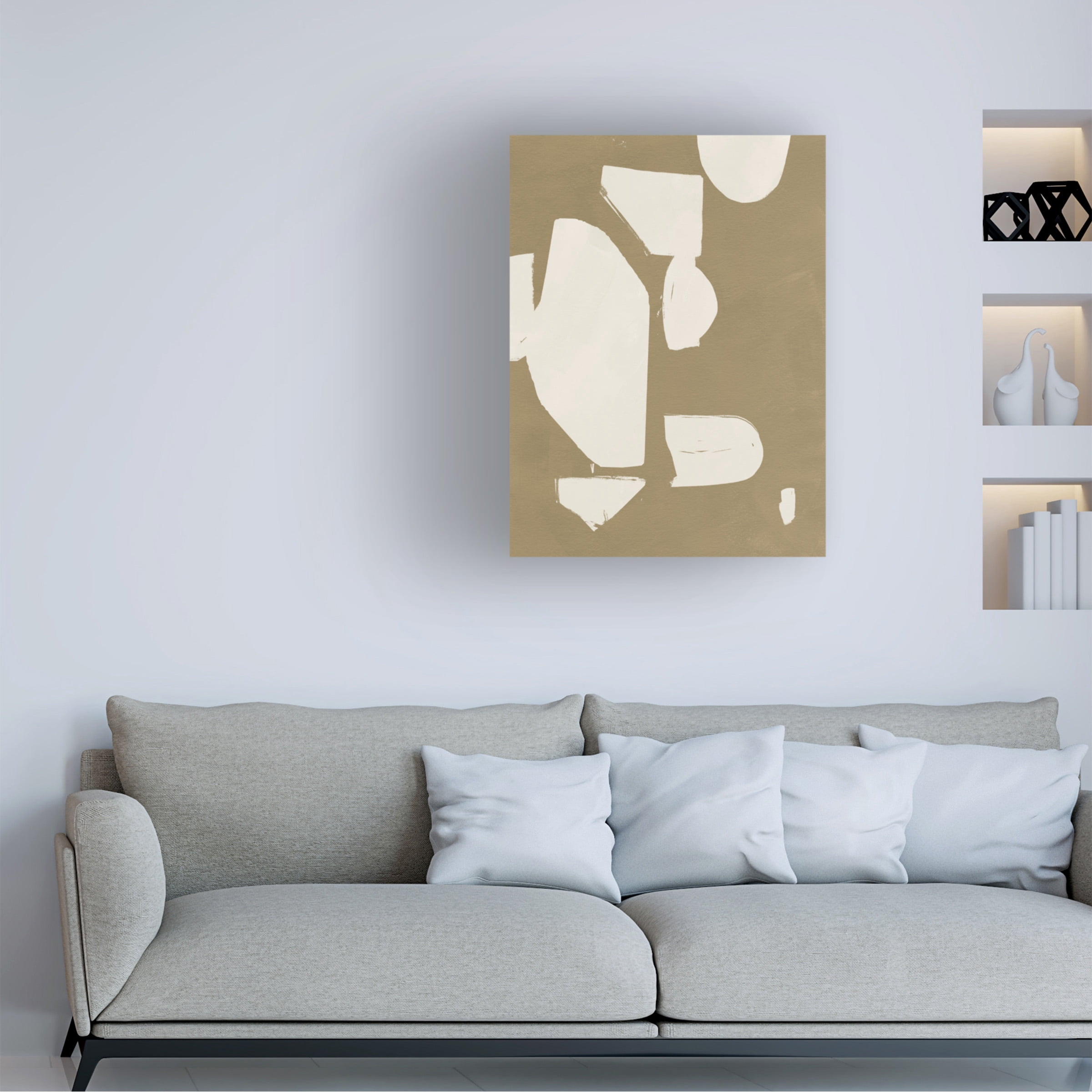 Jacob Green 'Chunky Abstract II' Canvas Art