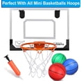 thumbnail image 5 of Anzmtosn 6" Mini Basketball Toy for over the Door Basketball Hoop, Small Toddler Basketball for Kids 5 Pack. Little Indoor Basketball, 5 of 7