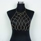thumbnail image 5 of Women's Halterneck Mesh Body Chain Bikini Bra Necklaces Stomachers, 5 of 5