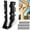 Black-25Pcs 2x8, variant on 20 2x4 Joist Hanger Lu26 18 Gauge Double Shear Face Mount Hurricane Ties For Rafters Tie Brackets Great Floor Deck And Ceiling Joists