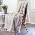 thumbnail image 3 of Chanasya Faux Fur Bed Blanket | Super Soft Fuzzy Light Weight Luxurious Cozy Warm Fluffy Plush hypoallergenic Throw Blanket for Bed Couch Chair Fall Winter Spring Living Room ( Twin ) - Ivory, 3 of 9