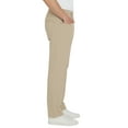 thumbnail image 6 of Turtle Bay New York Mens Comfort Fit Casual Elastic Waist Pull on Pants in Twill (Plus Sizes), 6 of 9