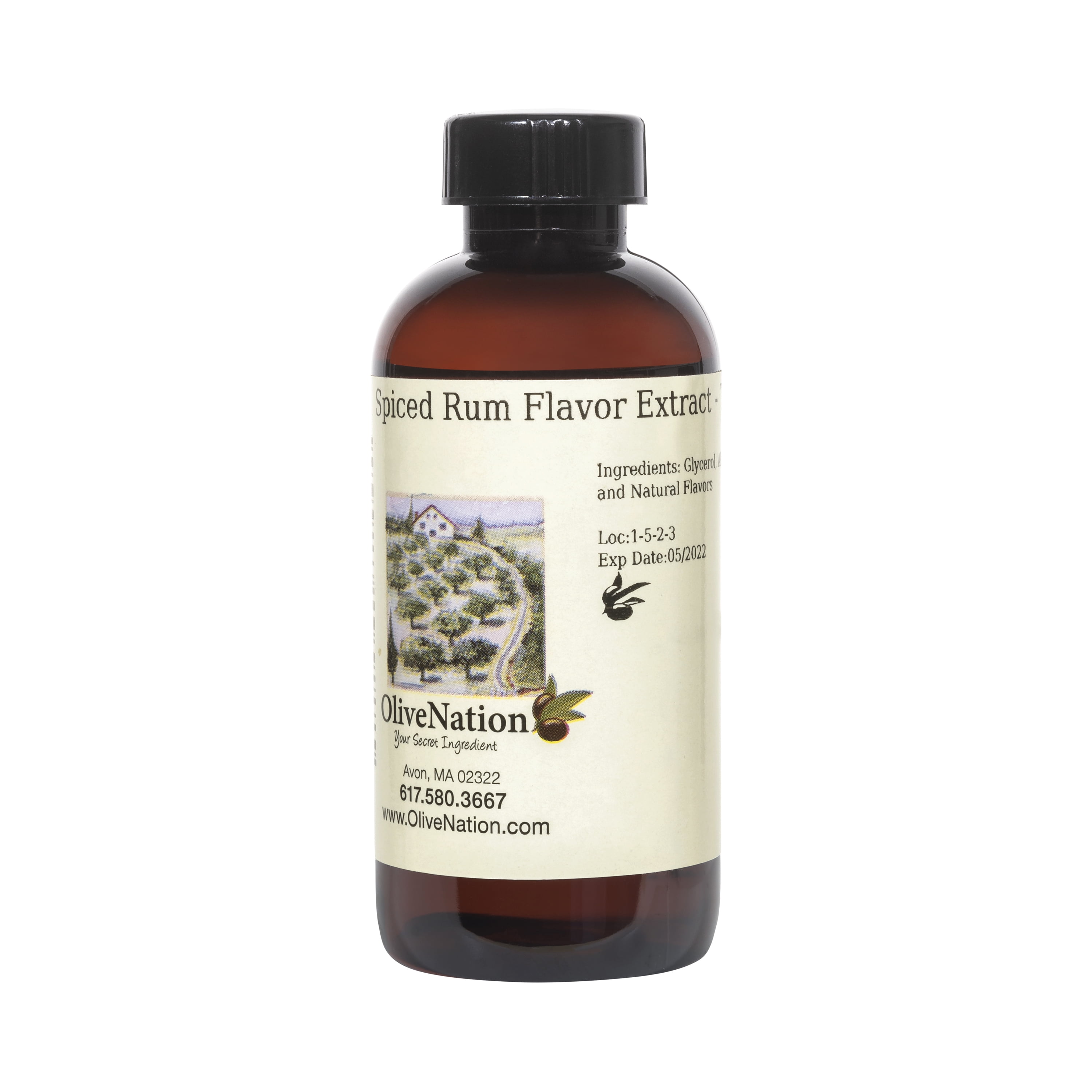 Spiced Rum Flavor Extract TTB, PG Free, Natural