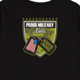 thumbnail image 4 of Inktastic Proud Military Niece Gift Girls Long Sleeve Toddler T-Shirt, 4 of 5