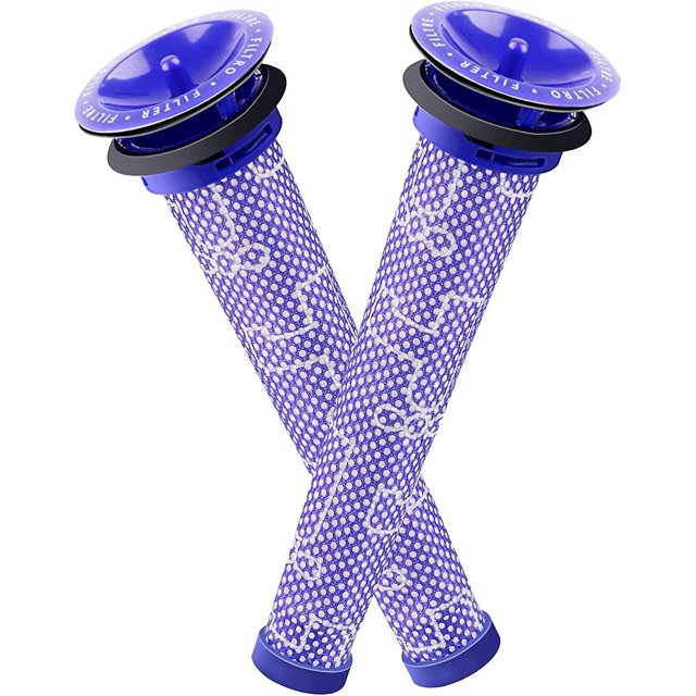 Paquete de 2 prefiltros de repuesto para Dyson - Whekeosh filtro de vacío para Dyson V6 V7 V8 Dc59 Dc58 reemplaza