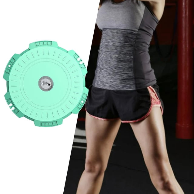 Disco de cintura Cola Tabla de giro de ejercicio Fitness Slim verde