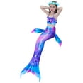 thumbnail image 3 of Girls Swimming Mermaid Tail Sets Kids Mermaid Swimsuit, 3 of 6
