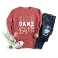 thumbnail image 3 of Game Day Stacked Basketball | Garment Dyed Sweatshirt, 3 of 5