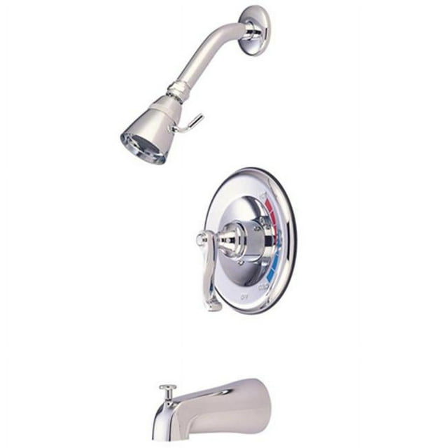 Kingston Brass KB8631FL Robinet de Douche Équilibré - Chrome Poli
