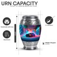 thumbnail image 2 of Yatskia Colorful Lightning Car Large Funeral Burial Urn for Ashes Adult Male and Female, Mini Memorial Keepsake Urns for Human Ashes Adult Dad, (Monar 10 Inch and 3 Inch), 2 of 4